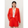 Tailored Button Military Blazer