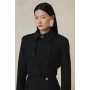 The Founder Compact Stretch Cropped Tailored Blazer