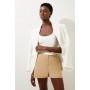 Techno Cotton Contrast Waistband Shorts