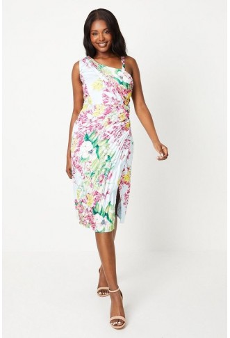 Printed Satin Asymmetric...