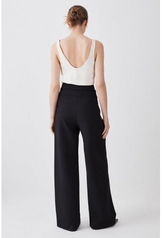 Compact Stretch Low Waist Trouser