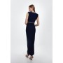 Petite Bandage Figure Form Knit Embellished Maxi Dress