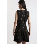 Petite Crystal Embellished Premium Scuba Jersey Mini Dress