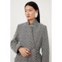 Tailored Notch Neck Belted Midi Coat