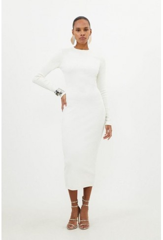 Compact Jersey Ribbed Maxi...