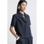 Denim Short Sleeve Button Shirt