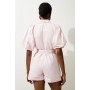 Cotton Pleated Woven Playsuit