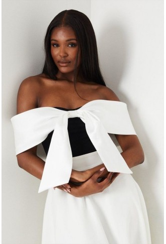 Statement Bow Front Bodysuit