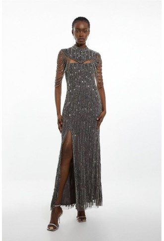 Petite Crystal Embellished...