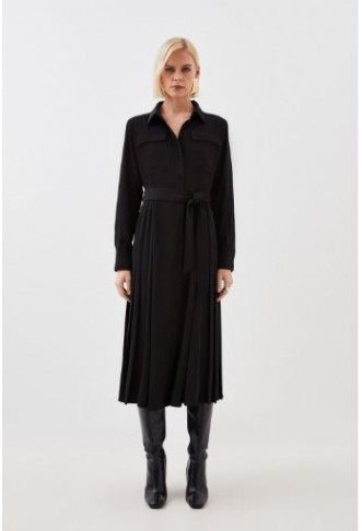 Soft Tailored Pleated...