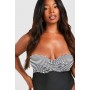 Plus Nautical Stripe Control Swimsuit