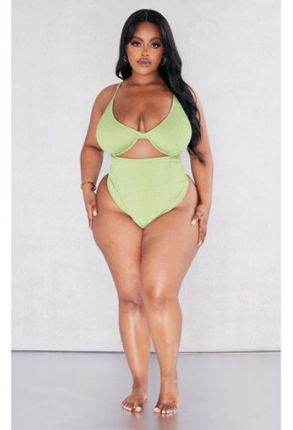 Plus Olive Textured Cut Out...