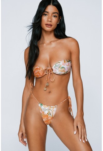 Paisley Mix Bandeau Trim...