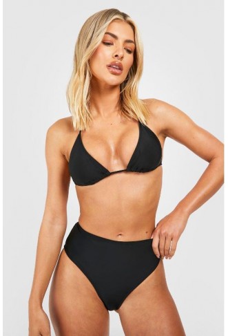 Mixed Zebra 3 Piece Padded Bikini & Shirt Set