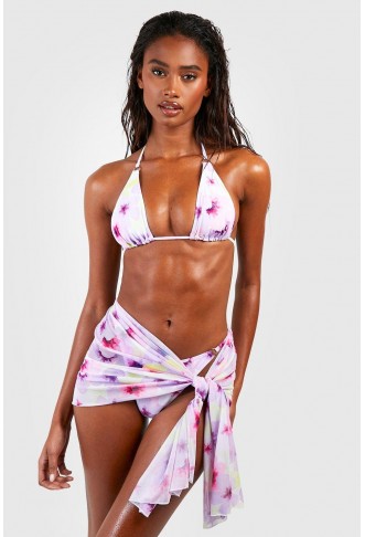 3 Pack Floral Triangle...