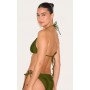 Olive  Triangle Bikini Set