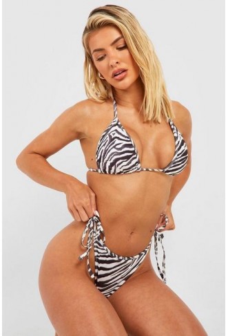 Tiger Triangle Bikini Set