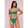 Crinkle O-Ring High Leg Bikini Bottoms
