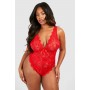 Plus Lace Bow Detail Babydoll