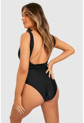 Maternity Tie Waist Swimsuit