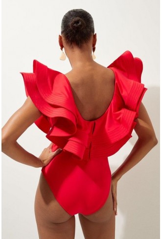 Drama Frill Swimsuit