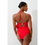 Rosette Cut Out Detail Swimsuit
