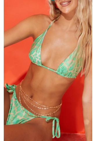 Leopard Print  Triangle...