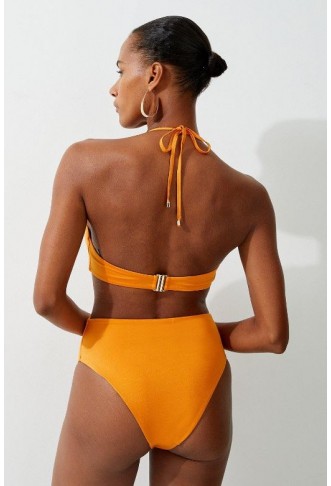 Slinky Cut Out Ring Detail Swimsuit