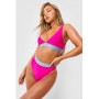 Geo Tape Colour Block High Waist Bikini Set