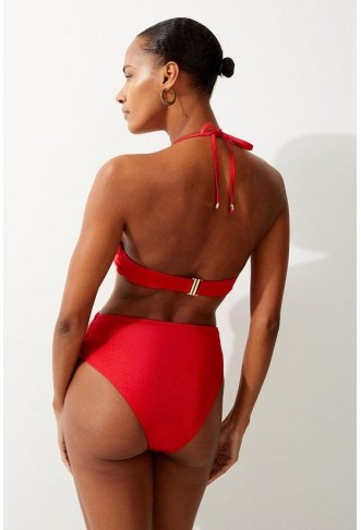 Slinky Cut Out Ring Detail Swimsuit