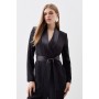 Tailored Tuxedo Wrap Jumpsuit