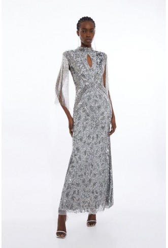 Petite Embellished Beaded...