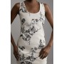 Satin Sequin And Embroidery Woven Mini Dress