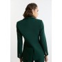 Compact Stretch Essential Single Breasted Tailored Blazer