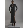 Embellished Jersey Crepe Maxi Dress