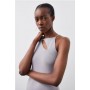 Chain Detail Knit Midaxi Dress