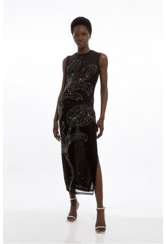 Placed Embellished Floral...