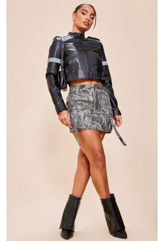 Charcoal Grey Vintage Wash...