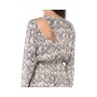 Patrizia Pepe women's long dress with cut out pattern