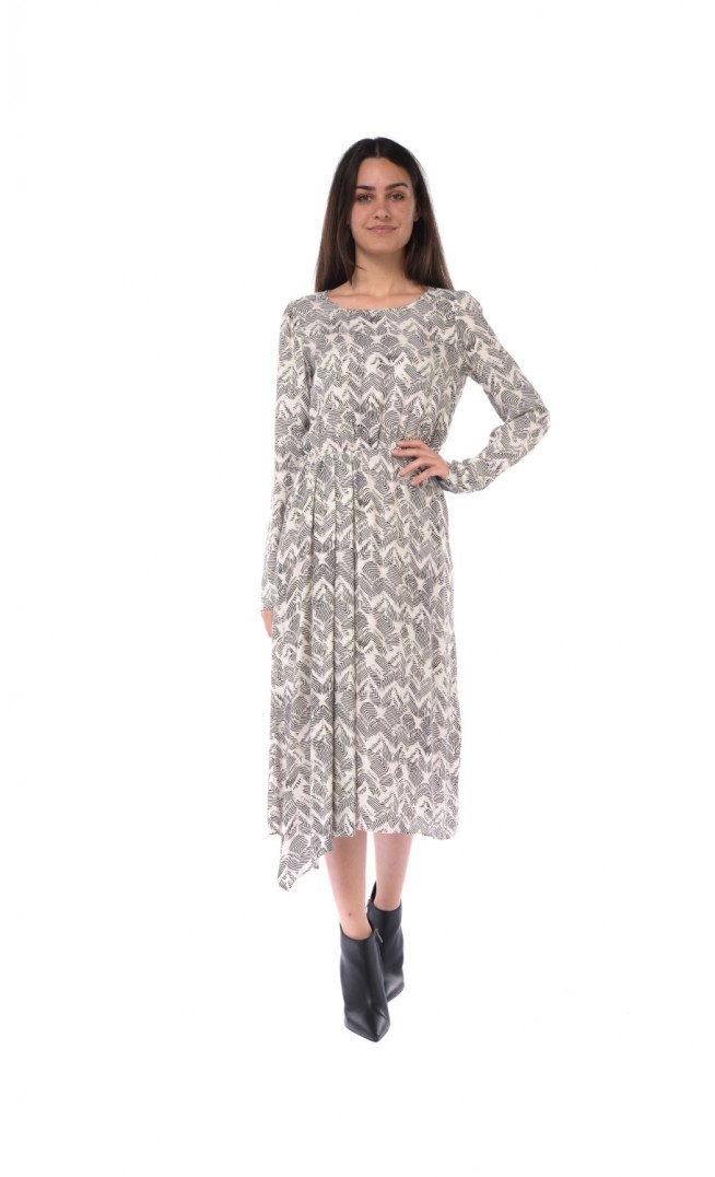 Patrizia Pepe women's long dress with cut out pattern