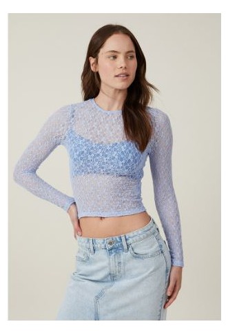 Cotton On Ladies Zoey Lace Top