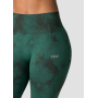 Define Seamless Tie Dye Tights Hunter Green