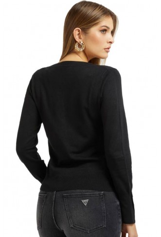 'ZENA' KNITTED CARDIGAN WOMEN W2YR33Z2V62-JBLK