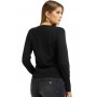 'ZENA' KNITTED CARDIGAN WOMEN W2YR33Z2V62-JBLK