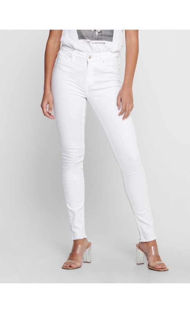 ONLBLUSH MID SK RW ANK DNM REA0730 NOOS white