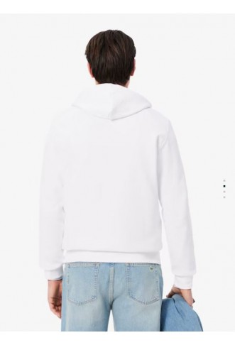 Fleece zip-up hoodie