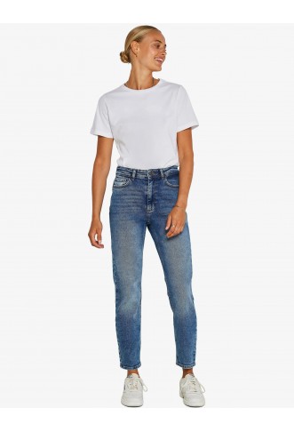 NMMONI HW STRAGHT ANK JEANS...
