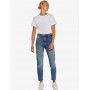 NMMONI HW STRAGHT ANK JEANS AZ221DB NOOS - Straight jeans