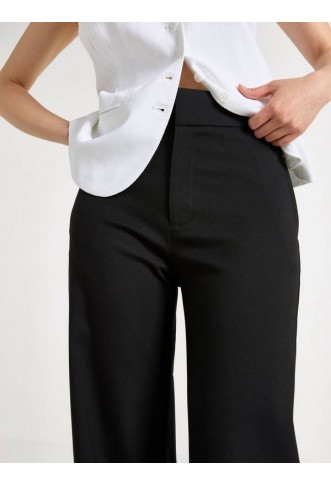 LYKKE The wide trousers with extra long leg