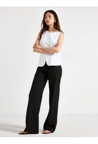 LYKKE The wide trousers with extra long leg